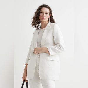 NWT Linen Blend Blazer